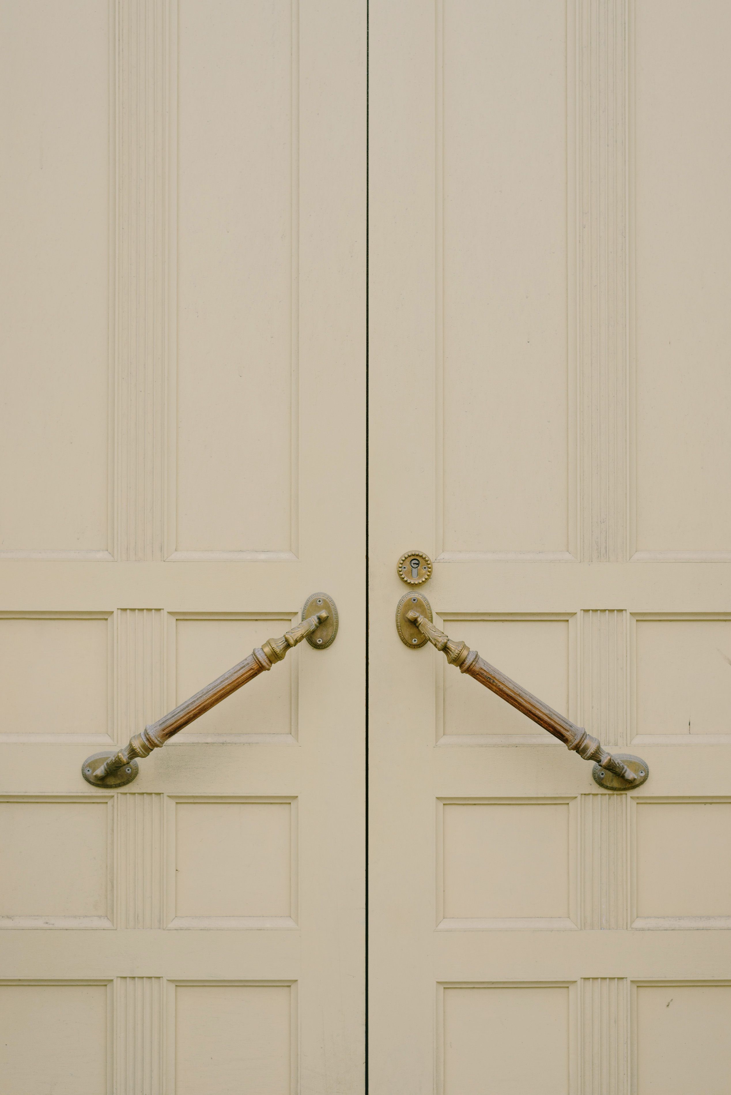Commercial door installation